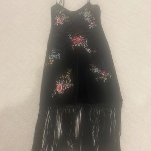 Betsey Johnson Black knee length dress